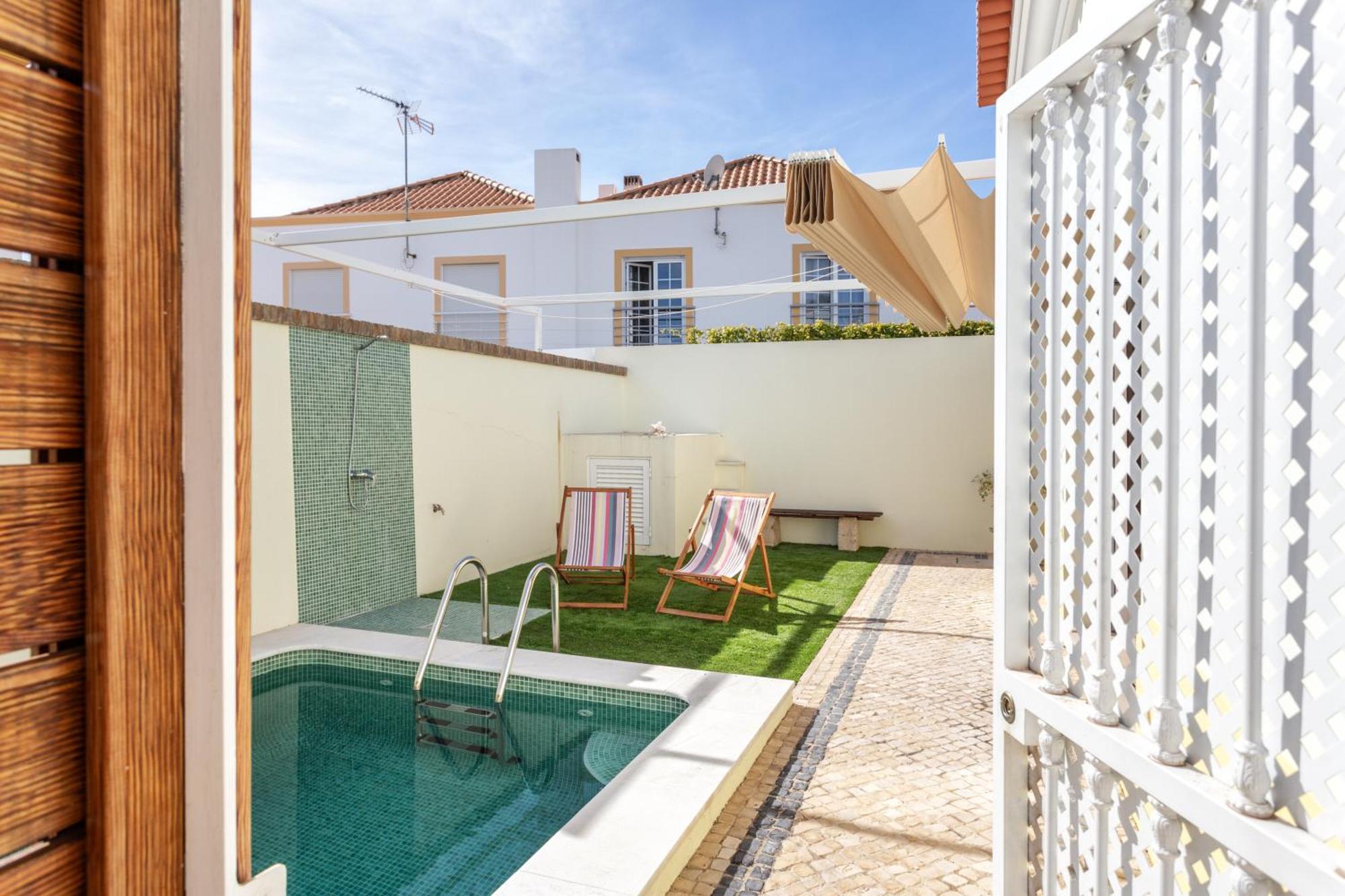 As Serenas Casa B Piscina Vila Nova de Cacela Eksteriør bilde